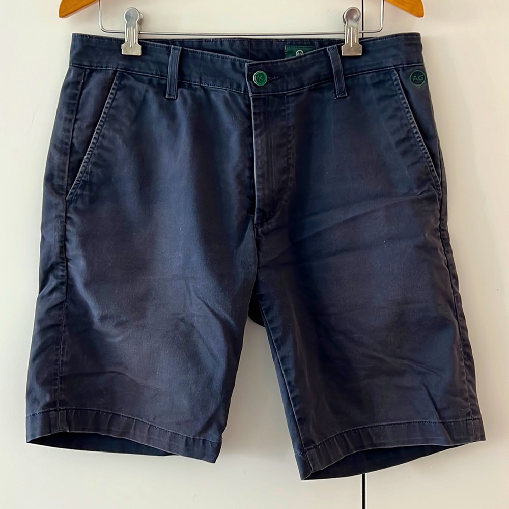AG Green Label Navy Shorts for Men